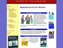 Tablet Screenshot of dr-reichel.de